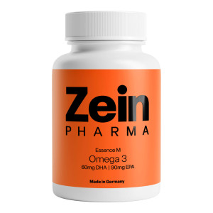 ZeinPharma Omega 3 Essence M, 90mg DHA / 60mg EPA Kapseln