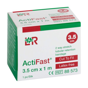 ActiFast Schlauchverband 3,5 cm x 1 m rot