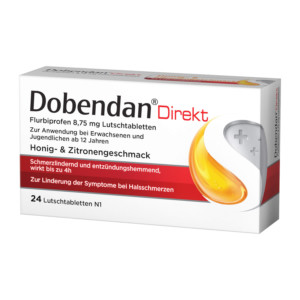 Dobendan Direkt Flurbiprofen 8,75 mg Lutschtabletten