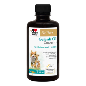 Doppelherz f&uuml;r Tiere Gelenk &Ouml;l Omega-3 f&uuml;r Katzen und Hunde