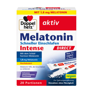 Doppelherz aktiv Melatonin Intense Granulat