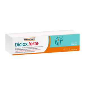 Diclox forte - Schmerzgel 2 %, mit Diclofenac