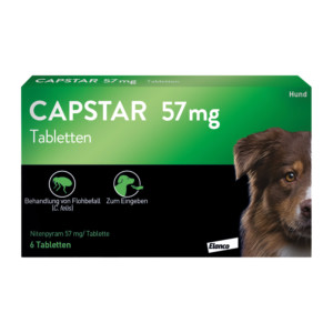 Capstar 57 mg Tabletten f&uuml;r gro&szlig;e Hunde