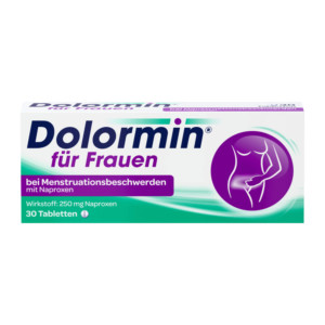 Dolormin f&uuml;r Frauen bei Menstruationsbeschwerden