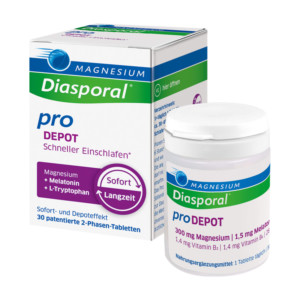 Magnesium-Diasporal pro DEPOT Schneller Einschlafen Tablette