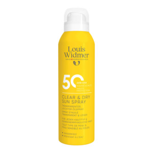 Louis Widmer Clear & Dry Sun Spray 50 unparf&uuml;miert