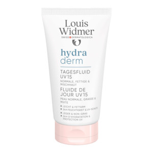 Widmer hydraderm Tagesfluid UV 15 unparf&uuml;miert