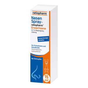 Nasenspray ratiopharm f&uuml;r Erwachsene und Kinder