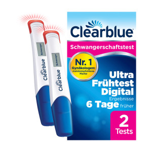 Clearblue Schwangerschaftstest Ultra Fr&uuml;htest digital