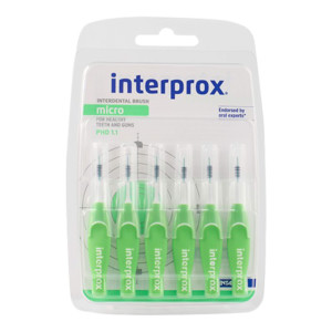 Interprox micro Interdentalb&uuml;rsten PHD 1,1 gr&uuml;n