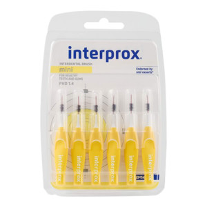 Interprox mini Interdentalb&uuml;rsten PHD 1,4 gelb