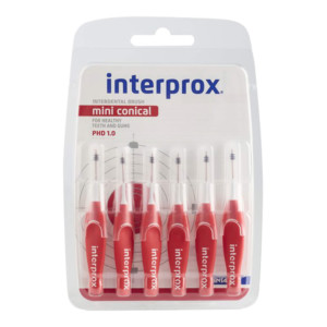 Interprox mini conical Interdentalb&uuml;rsten PHD 1,0 rot
