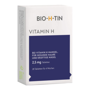 Bio-H-Tin Vitamin H 2,5 mg f&uuml;r 4 Wochen Tabletten
