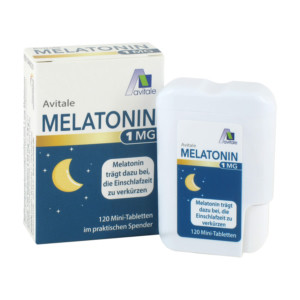 Melatonin 1 mg Mini-Tabletten im Spender