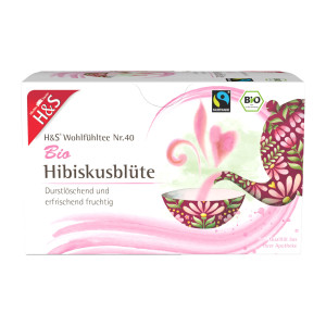 H&S Tee Bio Hibiskusbl&uuml;te Filterbeutel