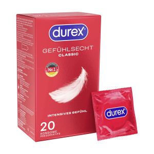 Durex Gef&uuml;hlsecht classic Kondome