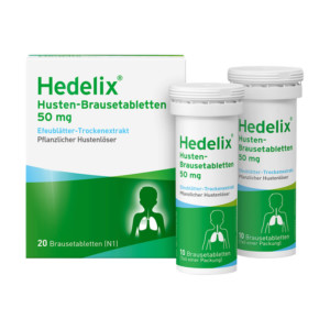 Hedelix Husten-Brausetabletten