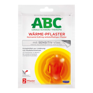 Hansaplast ABC W&auml;rme-Pflaster mit Sensitiv-Vlies 14x10 cm
