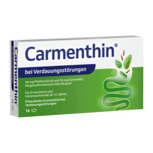 Carmenthin Weichkapseln bei Verdauungsst&ouml;rungen