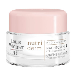 Widmer nutriderm Pigmacare Nachtcreme leicht parf&uuml;miert