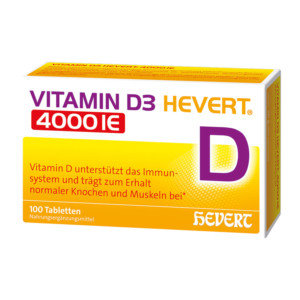 Vitamin D3 Hevert 4.000 I.E. Tabletten