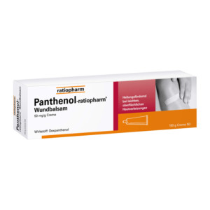 Panthenol ratiopharm - Wundsalbe f&uuml;r die Haut