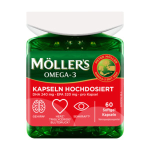 M&ouml;llers Omega-3 Kapseln Hochdosiert
