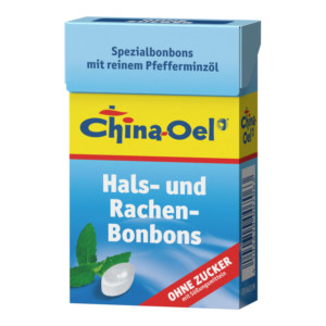 China Oel Hals- und Rachen-Bonbons zuckerfrei