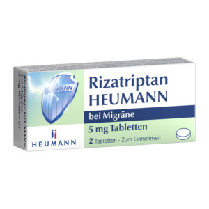 Rizatriptan Heumann bei Migr&auml;ne 5 mg Tabletten
