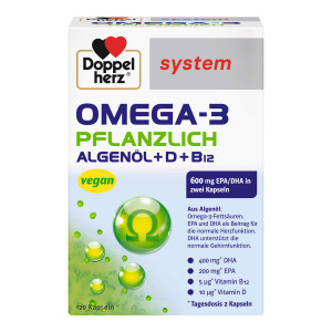 Doppelherz Omega-3 pflanzlich system
