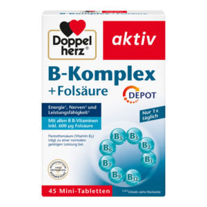 Doppelherz aktiv B-Komplex + Fols&auml;ure