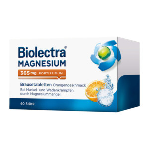 Biolectra Magnesium 365 mg fortissimum Brausetabletten