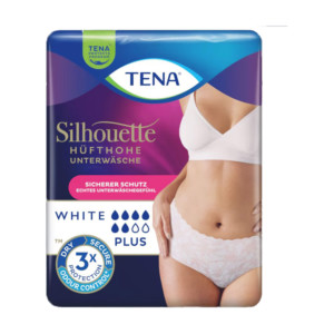 Tena Silhouette Plus White Inkontinenz Pants M