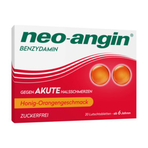 Neo-Angin Benzydamin akute Halsschmerzen Honig-Orange