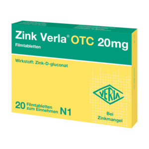 Zink Verla OTC 20 mg