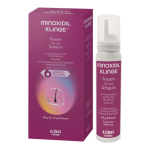 Minoxidil Klinge Frauen 50 mg/g Schaum