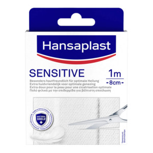 Hansaplast Sensitive Pflaster 1 m x 8 cm