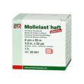 L+R Mollelast haft latexfrei 8 cm x 20 m rot