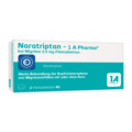 Naratriptan 1A Pharma bei Migr&auml;ne 2,5 mg Filmtabletten