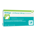 Ginkgo 1 A Pharma 240 mg zur nat&uuml;rlichen Ged&auml;chtnisst&auml;rkung