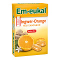 Em-eukal Ingwer-Orange Bonbons Box zuckerfrei
