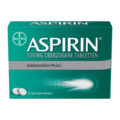 Aspirin 500 mg &Uuml;berzogene Tabletten