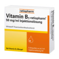 Vitamin B1 ratiopharm 50mg/ml Injektionsl&ouml;sung