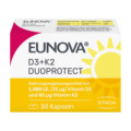 Eunova DuoProtect D3 + K2 1000 I.E. Kapseln