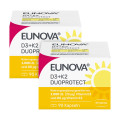 Eunova DuoProtect D3 + K2 1000 I.E. Kapseln