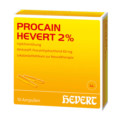 Procain Hevert 2% Injektionsl&ouml;sung