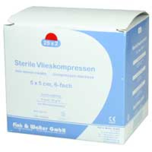 Vlieskompressen 5x5 cm steril 6fach