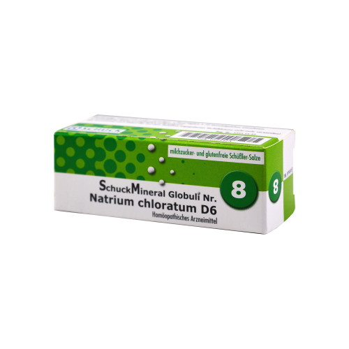 Schuckmineral Globuli 8 Natrium Chloratum D6