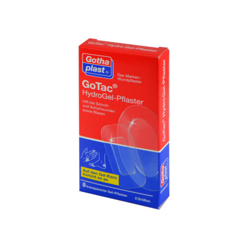 Gotac HydroGel-Pflaster 2 Gr&ouml;&szlig;en