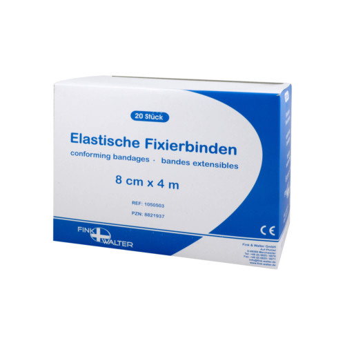 Elastische Fixierbinde 8cm x 4m lose